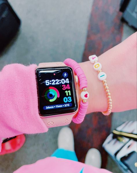 Preppy Accessories, Apple Watch, Pink