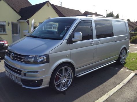 Team Silver VW T5 Sportline Facelift - VW T4 Forum - VW T5 Forum Vw T5 Tuning, Vw Transporter Sportline, T5 Tuning, Vw Transporter Van, Volkswagen Caravelle, Vw Camper Conversions, Transporter Van, Nissan Elgrand, Vw Caravelle