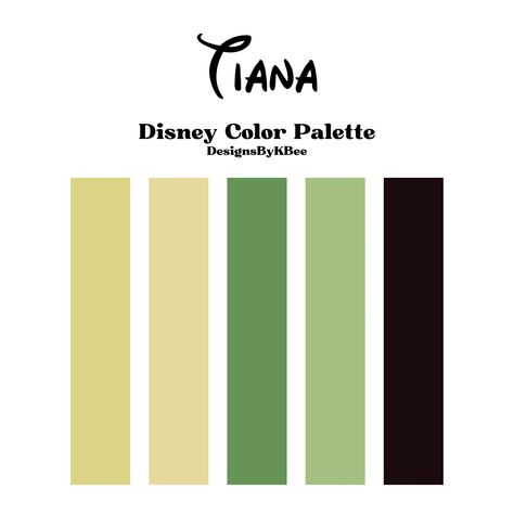 Disney Color Palette, Disney Blanket, Movie Color Palette, Tiana Disney, Disney Princess Colors, Princesa Tiana, Color Palette Challenge, Disney Colors, Princess Tiana