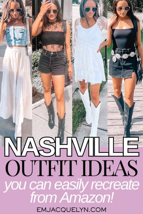 Get inspired with Nashville Outfit Ideas for the trendy traveler. Whether you're visiting music venues or exploring local shops, know What To Wear In Nashville to feel stylish and comfortable. Check out these Women's Fashion finds from Amazon Fashion to build a versatile wardrobe that's perfect for your next Nashville adventure. Nashville Western Outfits, What To Wear In Nashville, Nashville Outfit Ideas, Nashville Outfit, Nashville Outfits, Honky Tonk, Amazon Beauty Products, Travel Wardrobe, Versatile Outfits