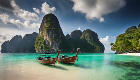 When it comes to the essence of tropical splendor, few places can whisper to the soul quite like the Phi Phi Islands. Whether it's the gentle kiss of the sun as it crests the horizon or the soft murmur of the sea against a pristine stretch of sandy shore, the temperate allure of this slice of paradise is matched only by the gentle ebb and flow of its climate.
#guide #phiphiislands #phiphiislandsweatherforecast #thailand #tour #tourism #tourist #weather Kho Phi Phi Thailand, Phi Phi Thailand, Thailand Tour, Phi Phi Islands, Thailand Travel Guide, Phi Phi Island, Ebb And Flow, Tropical Getaways, Weather Forecast