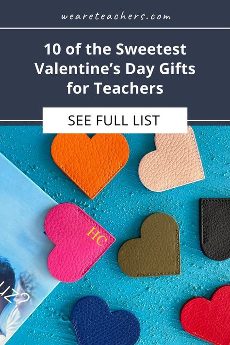 Looking for a valentine card or other Valentine's Day gifts for a teacher? This roundup of unique ideas is sure to hit the mark. Valentine Day Gifts For Teachers, Valentine For Teachers From Students, Valentines For Teachers From Students, Valentines Message For Teacher, Valentines Gifts For Teachers, Valentines Teacher Gifts, Teacher Valentines Day Gifts, Valentines For Teachers, Valentine Gift For Teacher