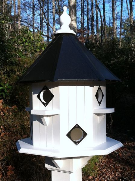 Purple Martin Birdhouse, Martin Bird House, Martin Bird, Carpenter Bee Trap, Purple Martin House, Large Bird Houses, Purple Martin, Bluebird House, Carpenter Bee