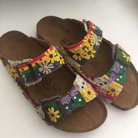 ☮ American Hippie Bohéme Boho Style ☮ Sandals Looks Hippie, Festival Mode, Moda Hippie, Look Boho Chic, Estilo Hippy, Mode Hippie, Estilo Hippie, Hippie Life, Mode Boho