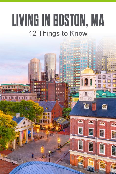 Moving to Boston? One of the Northeast’s best-known historical cities, Boston is the most populous city in New England and one of the best places to live on the East Coast. This cultural hub offers endless entertainment, convenient transportation, and excellent outdoor recreation. Check out these 12 things to know about living in Boston! Moving To New England, Boston Living, Usa Living, Boston Usa, Moving To Boston, New England Aquarium, Boston Skyline, Boston Museums, Living In Boston