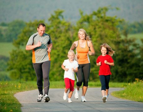 okay - maybe not the outfits.....you get the idea Childhood Obesity, Family Fitness, Living A Healthy Life, Healthy Families, Getting Fit, Exercise For Kids, Healthy Kids, Physical Activities, Family Time