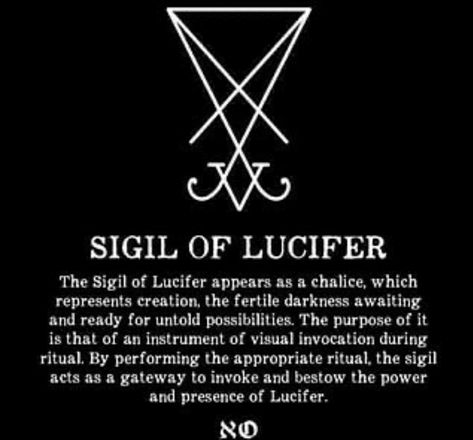 Sigil Of Lucifer, Ritual