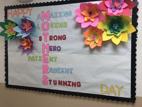 Mothers Day Board Ideas For School, Mother Day Bulletin Board Ideas, Mothers Day Board Ideas, Mother’s Day Decorations For School, Mother's Day Board Decoration Ideas, Mother's Day Bulletin Board Ideas, Mothers Day Classroom Decoration, Mothers Day Door Decoration Preschool, Mother’s Day Door School