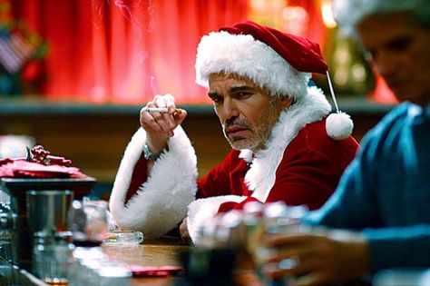 Billy Bob Thornton ~ Bad Santa (uncut version) Best Holiday Movies, Christmas Movie Quotes, Best Christmas Movies, Bad Santa, Santa Costume, Holiday Movie, Morning Humor, Santa Clause, Christmas Movies