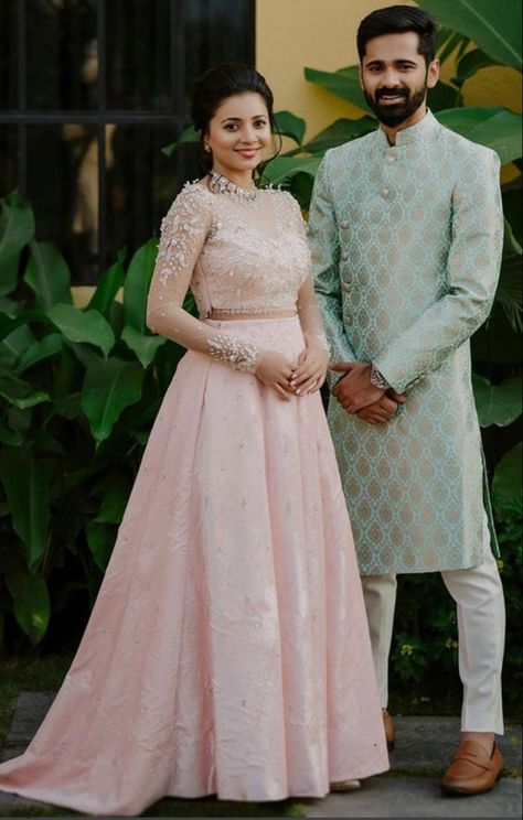 Ingejment Dress, Christian Betrothal Dress, Kerala Reception Dress For Couples, Engagment Dress 2022, Kerala Engagement Couple Dress, Christian Groom Outfit, Engagement Outfit For Groom, Christian Engagement Dress For Bride, Engagement Clothes For Couple