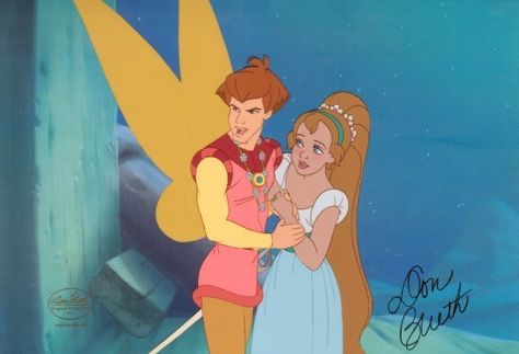 Prince Cornelius, Thumbelina 1994, Non Disney Princesses, Don Bluth, Cartoon Couples, Princesas Disney Anime, Chicken Little, Kids Movies, Vintage Cartoons