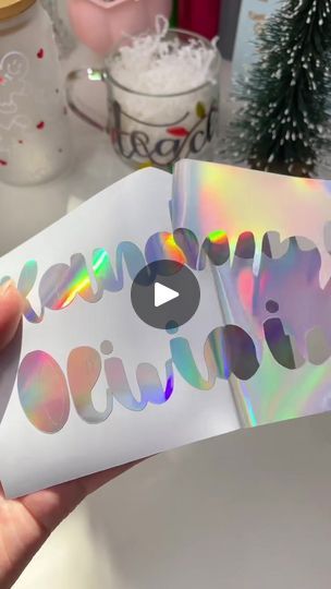 87K views · 793 reactions | Holographic Name Stickers #teckwrapcraft #teckwrapvinyl #holographicvinyl #namestickers #diy #holostickers | By TeckWrap Craft | Facebook Teckwrap Craft, Cricut Craft, Cricut Craft Room, Name Stickers, Cricut Crafts, Craft Room, Cricut, Vinyl