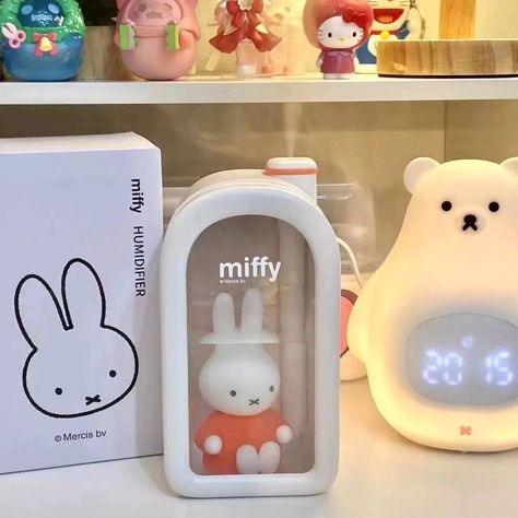 Miffy humidifier 💌 Price- 1819 + international shipping Dm to order Imported items! . . . . #miffy #miffyhumidifier #miffylover #aesthetic #onlineshopping #trending Miffy Room, Scared Of The Dark, Cute Night Lights, Kawaii Room Decor, Mist Humidifier, Mood Lights, Nursery Office, Glass Floor Lamp, Cool Mist Humidifier