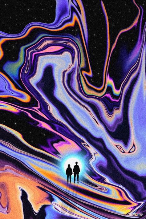 Soulmates Art, Twin Flame Art, Sea Drawing, Flame Art, Music Festival Poster, Jar Art, Cosmic Art, Energy Art, Create Drawing