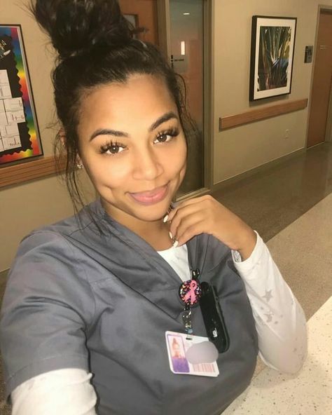 Part Two Of Thug Misses! With Everyone's Relationships Spiraling Out… #romance #Romance #amreading #books #wattpad Girls With Dimples, Nurse Outfit Scrubs, Nurse Inspiration, Nurse Aesthetic, Monat Hair, Cute Nurse, Trend Setter, Fanfiction, Pretty People