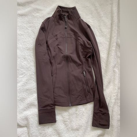 Lululemon Define Jacket Size 2-4-6-12 In Espresso Color New Without Tags Size 12 Rip Tag Was Off Lululemon Define, Lululemon Define Jacket, Define Jacket, Dream Clothes, Espresso, Lululemon Athletica, Size 12, Size 2, Size 4