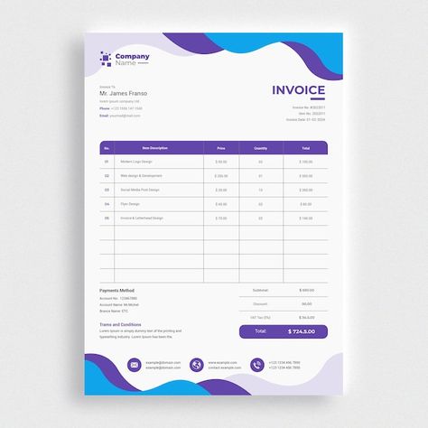 Writing Letter Of Recommendation, Business Plan Design, Invoice Layout, Free Business Tools, Invoice Design Template, Price List Design, Business Invoice, Voucher Design, Marketing Plan Template