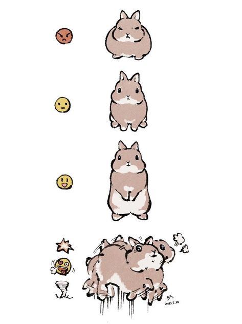 Images of Note: a type of ronin - dump post - Imgur Bunny And Cat Drawing, Rabbit Food Drawing, Bunny Eating Strawberry Drawing, Cute Bunny Stickers Kawaii, Rabbit Meme, Pet Bunny Rabbits, Cute Bunny Pictures, Bunny Care, Bunny Drawing