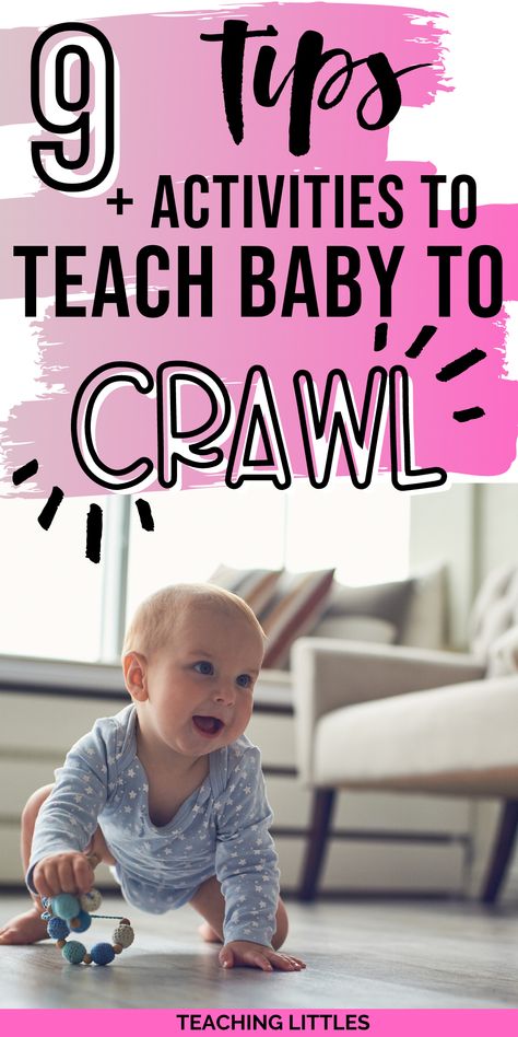 Teach Baby To Crawl, Help Baby Crawl, Crawling Activities, Classroom Lesson Plans, Baby Crawling, Baby Learning Activities, Baby Mat, Crawling Baby, Baby Drawing