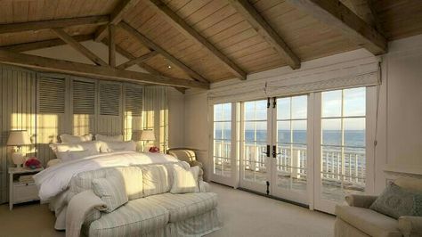 ... Beach House Room, Dennis Miller, Beach House Aesthetic, Beach Mansion, Dream Beach Houses, Dekorasi Kamar Tidur, Interior Painting, Beach House Interior, Beach House Design