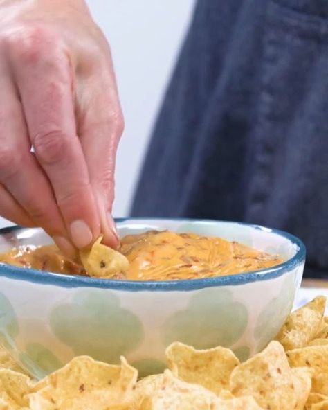 Rotel Sausage Dip | A classic recipe no guest can refuse: https://trib.al/sIDSZTo 😋 | By Southern Living Rotel Sausage Dip, Rotel Dip With Sausage, Sausage Dip, Crab Stuffed Mushrooms, Classic Food, Southern Living, Dip, Stuffed Mushrooms, Canning