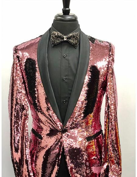 Rose Gold Tuxedo, Gold Tuxedo Jacket, Gold Prom Suit, Rose Gold Suit, Pink Tux, Gold Sequin Blazer, Rose Gold Jacket, Rose Gold Wedding Dress