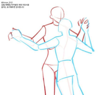 Dancing Pose Reference Couple, Couple Dance Poses, Art Drawings Cute, Art Bases, Drawing Body Poses, Sketch Poses, Drawing Examples, Drawing Bases, Draw The Squad