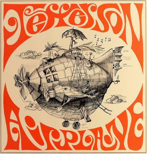 Jefferson Airplane  1972 Airplane Poster, Concert Poster Art, Retro Band, Music Concert Posters, Art Hippie, Jefferson Airplane, Vintage Concert Posters, Poster Advertising, Illustration Photo