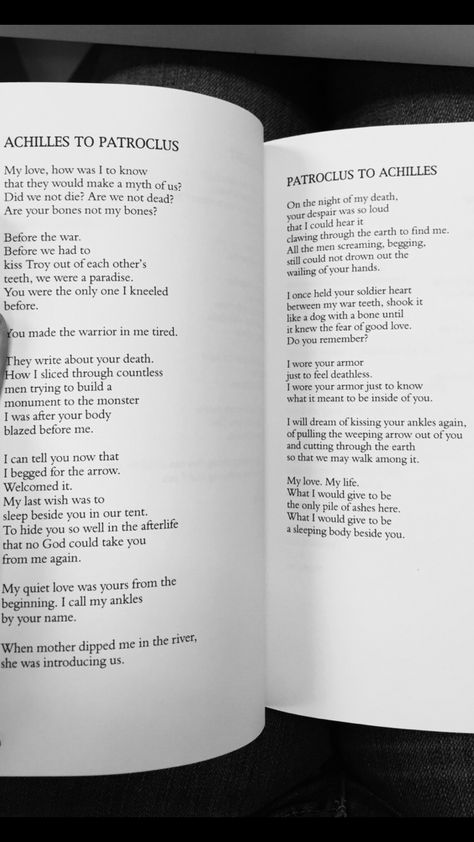 He Is Half My Soul As The Poets Say Wallpaper, Achilles And Patroclus Quotes Iliad, Achilles And Patroclus Poetry, I Would Recognize You In Total Darkness Achilles, Patrocules And Achilles, Akhilleus And Patroklos, The Iliad Quotes, Greek Mythology Poems, Iliad Quotes