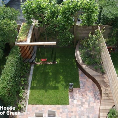 Moderne Have, Modern Garden Design, Garden Architecture, Family Garden, Contemporary Garden, City Garden, Small Garden Design, Back Garden, Small Gardens