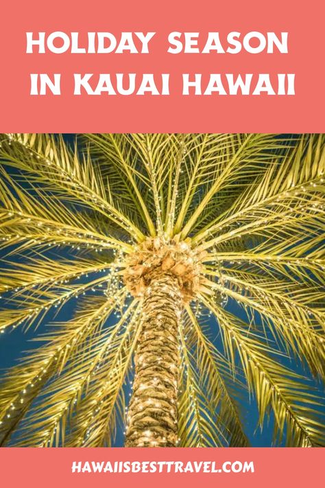 Explore the enchanting holiday spirit of Christmas on the beautiful island of Kauai, Hawaii. Immerse yourself in a wonderland filled with joy and cheer by following our comprehensive guide to all the festive activities. From awe-inspiring Festival of Lights to celebrations in a tropical paradise, every moment promises unforgettable memories and magical experiences. Join us on this festive journey where the warmth of Christmas meets the allure of Hawaiian bliss. Christmas In Kauai, Hawaii In December, Honolulu City, Festive Activities, Holidays 2023, Hawaii Holiday, Hawaii Christmas, December Activities, Christmas Outfit Ideas