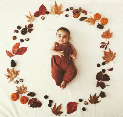 September Newborn Photoshoot, Baby Three Months Pictures, September Baby Milestone Pictures, Baby Autumn Photoshoot, November Newborn Pictures, Autumn Newborn Photoshoot, September Baby Monthly Pictures, Fall Monthly Baby Photos, November Baby Monthly Pictures