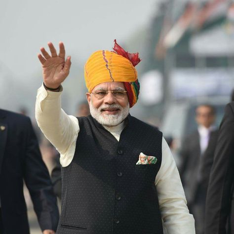 P.M Modi at Republic day 2018 Rajasthan Gk, Competitive Exam, Pm Modi, Republic Day, Current Affairs