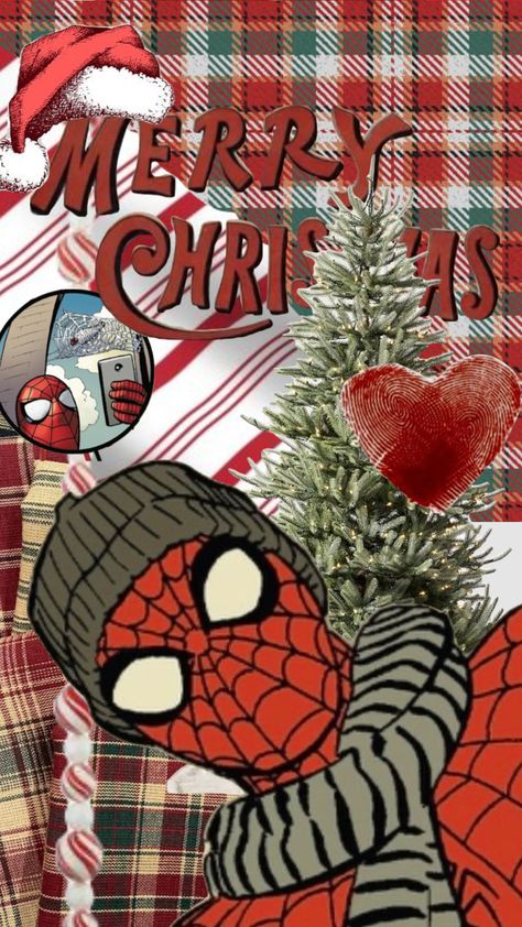 Merry Christmas 🎄❤️#spiderman #spidermanaesthetic #marvelcomics #christmas #marvelspiderman 🫶🏼🫶🏼 Merry Christmas Spiderman, Spider Man Wallpaper Christmas, Christmas Spider Man Wallpaper, Spiderman Wallpaper Christmas, Christmas Wallpaper Boys, Spiderman Christmas Card, Christmas Wallpaper Spiderman, Spider-man Christmas, Spider Man Christmas Wallpaper