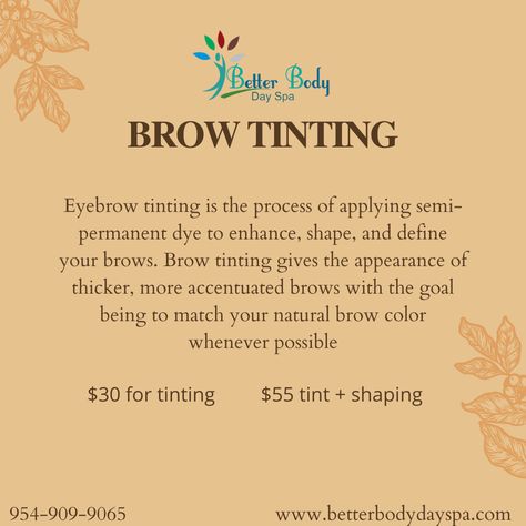 Eyebrow Tint Benefits, Brow Waxing And Tinting, Brow Tint Benefits, Brow Lamination Benefits, Eyebrow Tech, Light Brow Hair, Shading Guide, Esthetician Office, Brow Studio Ideas