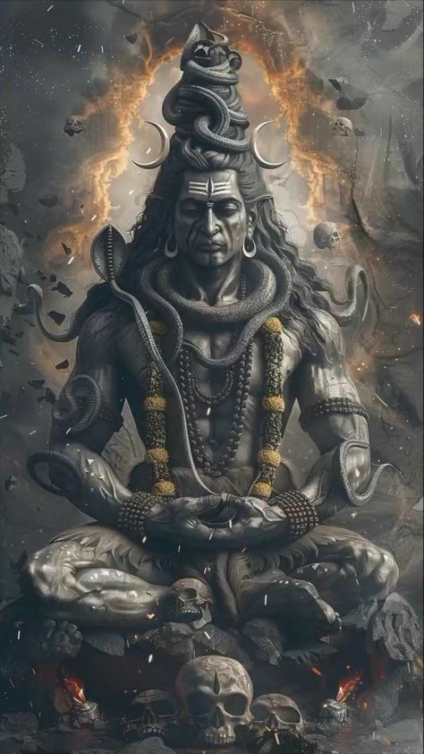 Bhairava God Art, Shiva Hd Wallpaper, Lord Shiva Hd, Kala Bhairava, Wallpaper For Ios, 4k Wallpaper For Iphone, Shiva Angry, Ancient Demons, Amazing Hd Wallpapers