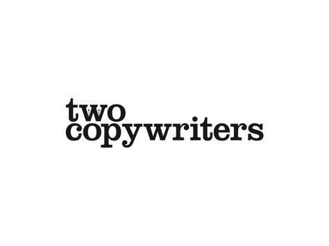 Two Copywriters logo by Jack Design Ltd Copywriter Logo, Logo Illustration, Cloud 9, Logo Ideas, Identity Logo, Print Logo, Podcast, Company Logo, Tech Company Logos