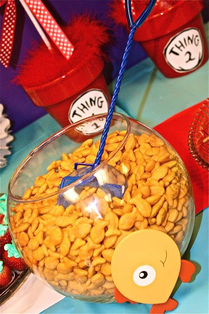 Concert Weekend, Cat In The Hat Birthday, Choir Concert, Cat In The Hat Party, Dr Seuss Party, Smartest Dog Breeds, Dr Seuss Birthday Party, Fishing Birthday Party, Goldfish Crackers