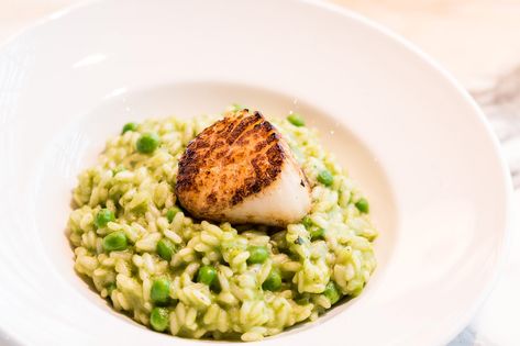 This month’s dish is Risotto primavera with Scamorza – light, Summery and bursting with seasonal flavours: Ingredients to serve four... Scamorza Recipes, Risotto Primavera, San Carlo, Pasta, Ethnic Recipes