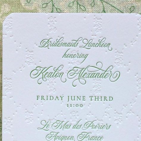 Blythe Holliday Designs on Instagram: "Swooning over this french bridesmaids luncheon invitation 🥰" Bridesmaids Luncheon, Luncheon Invitation, Bridesmaid Luncheon, Bridal Luncheon, On Instagram, Instagram, Design