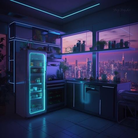 cyberpunk house interior #zicxa-photos #zicxa #images #background #wallpaper #freepik #shutterstock #VN Cyberpunk City Apartment, Cyberpunk Aesthetic Home Decor, Cyberpunk Inspired Room, Cyberpunk Apartment Interior Design, Cyberpunk Workshop, Cyberpunk Mansion, Cyberpunk Room Aesthetic, Scifi Apartment, Futuristic Room Aesthetic