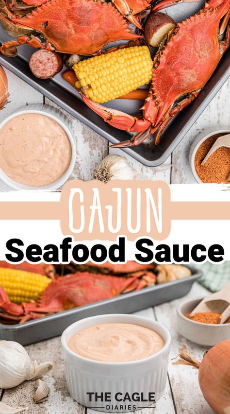 Delicious Seafood Sauce that will compliment any seafood dish. Perfectly seasoned (just how the Cajuns know how to do). Try it with your next seafood boil, or fried seafood. Best Seafood Boil Sauce, Crab Boil Recipe, Seafood Sauce Recipe, Seafood Boil Sauce, Seafood Boils, Seafood Ideas, Boil Recipes, Shrimp Cocktail Sauce, Seafood Dip