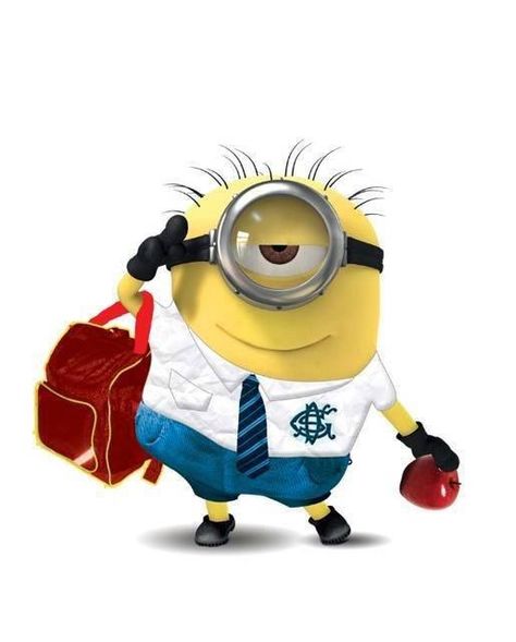 Minion on his way to boarding school Minion School, Minion Rock, 3 Minions, Minion Mayhem, Despicable Minions, Minion 2, Funny Minion Pictures, Minion Banana, Minion Pictures