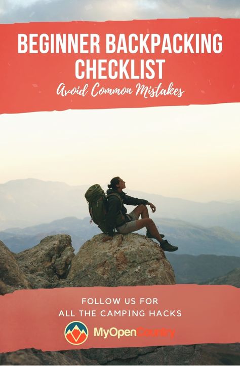 Planning your first backpacking trip? Avoid common beginner mistakes with our comprehensive checklist. From gear tips to essential safety advice, this guide will help you plan a successful and enjoyable trip. Hit the trail with confidence and be prepared for anything! | Learn more about Backpacking Gear Ultralight Hiking Gear, Winter Camping Hacks, Beginner Backpacking, Trekking Equipment, Hiking Packing List, Backpacking For Beginners, Minimalist Camping, Backpacking Checklist, Backpacking Essentials