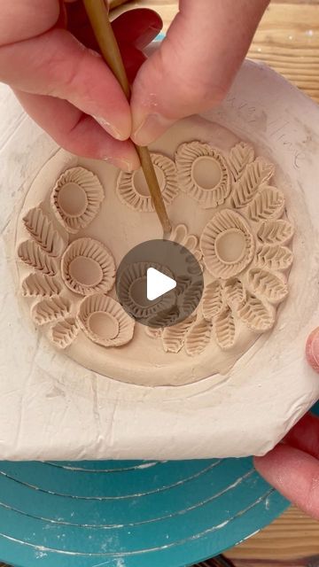 Lisa Seaurchin on Instagram: "The making of a tiny bowl. I made the plaster mould, years ago, by casting a shape I’d thrown, complete with foot ring.   #sculpture #paperclay #porcelainpaperclay  #clay #ceramic #texture #seaurchin  #claylove #paperclay  #contemporaryclay #instapottery  #seacreature #workinprogress #ceramicvideo #porcelain #processvideo #timelapse #strangelysatisfying #tinybowl #bowl" Casting Plaster, Slip Casting Ceramics, Slip Casting Ceramics Plaster Molds, Botanical Plaster Casting, Delft Clay Casting, Tiny Bowls, Sea Urchin, Plaster Molds, Paper Clay