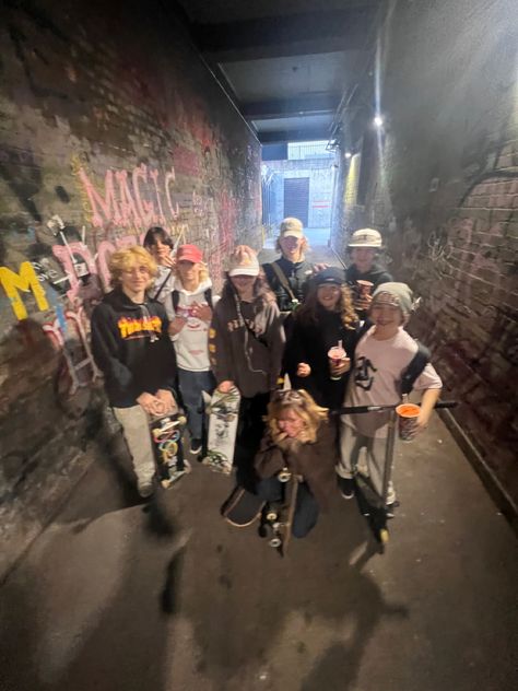 Friend Group, A Group, Graffiti