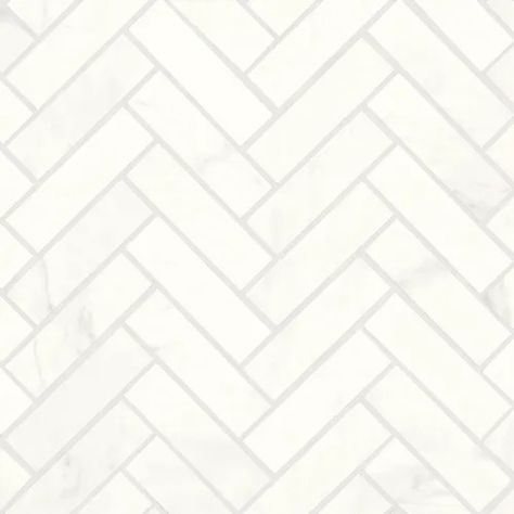 Magnifica Porcelain | Bedrosians Tile & Stone Herringbone Mosaic Tile, Bedrosians Tile, Polished Porcelain Tiles, Herringbone Tile, Porcelain Mosaic Tile, White Polish, Exterior Cladding, Super White, Porcelain Mosaic