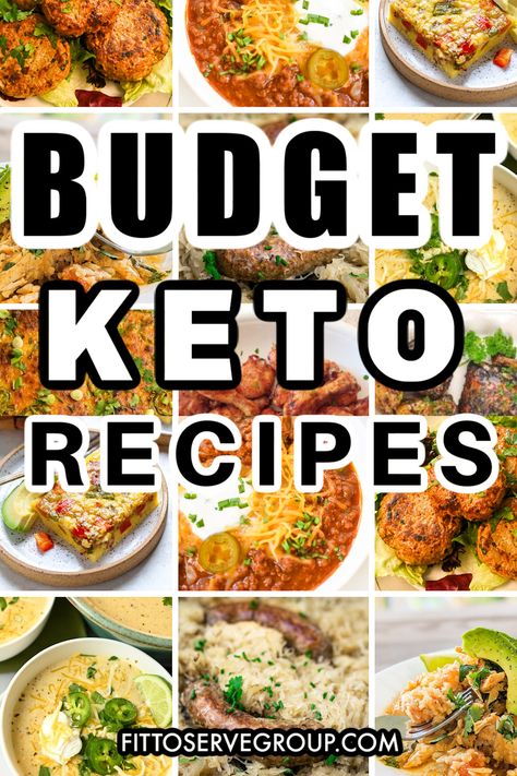 Keto Budget Recipes, A Collection Of Cheap Keto Meals Keto Budget, Cheap Keto Recipes, Budget Keto, Cheap Keto Meals, Cheap Keto, Recipes Cheap, Easy Keto Meal Plan, Sugar Recipes, Healthy Recipes For Diabetics