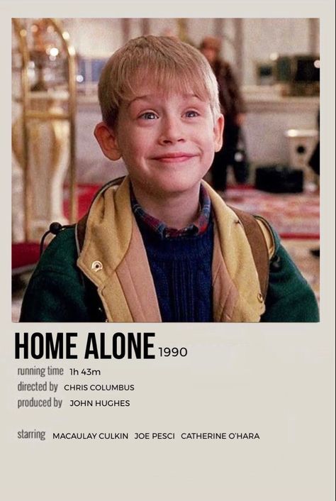 polaroid minimal movie poster for home alone Alternative Minimalist Movie Covers, Home Alone Movie Poster, Home Alone 2, Home Alone Movie, Xmas Movies, Filmy Vintage, Most Paused Movie Scenes, Movie Wall, Christmas Films