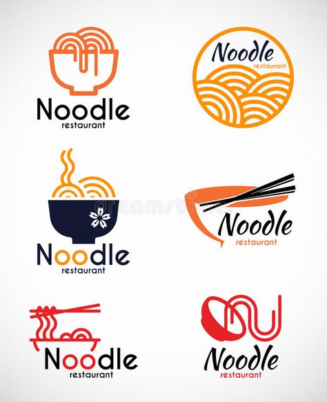 Noodle restaurant and food logo vector design , #AFF, #food, #restaurant, #Noodle, #design, #vector #ad Noodle Restaurant, Inspiration Logo Design, Food Logo Design, Restaurant Logo, Cup Noodles, Food Logo, Restaurant Logo Design, Restaurant Branding, Restaurant Food